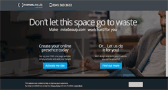 Desktop Screenshot of misebeauty.com